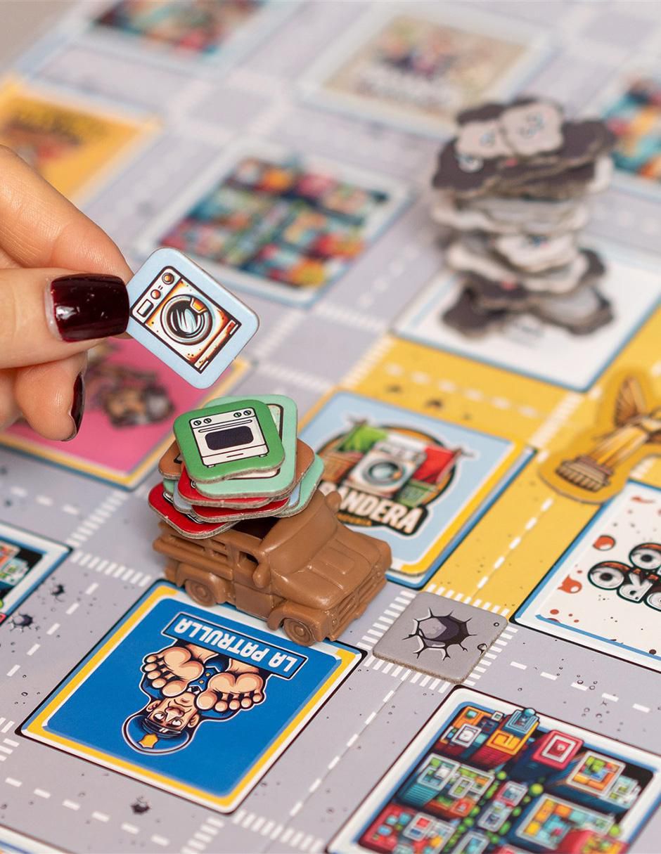 Fierro Viejo Ideotas Juegos Mexico Mágico Juego de Mesa de Recolectar Electrodomésticos 4