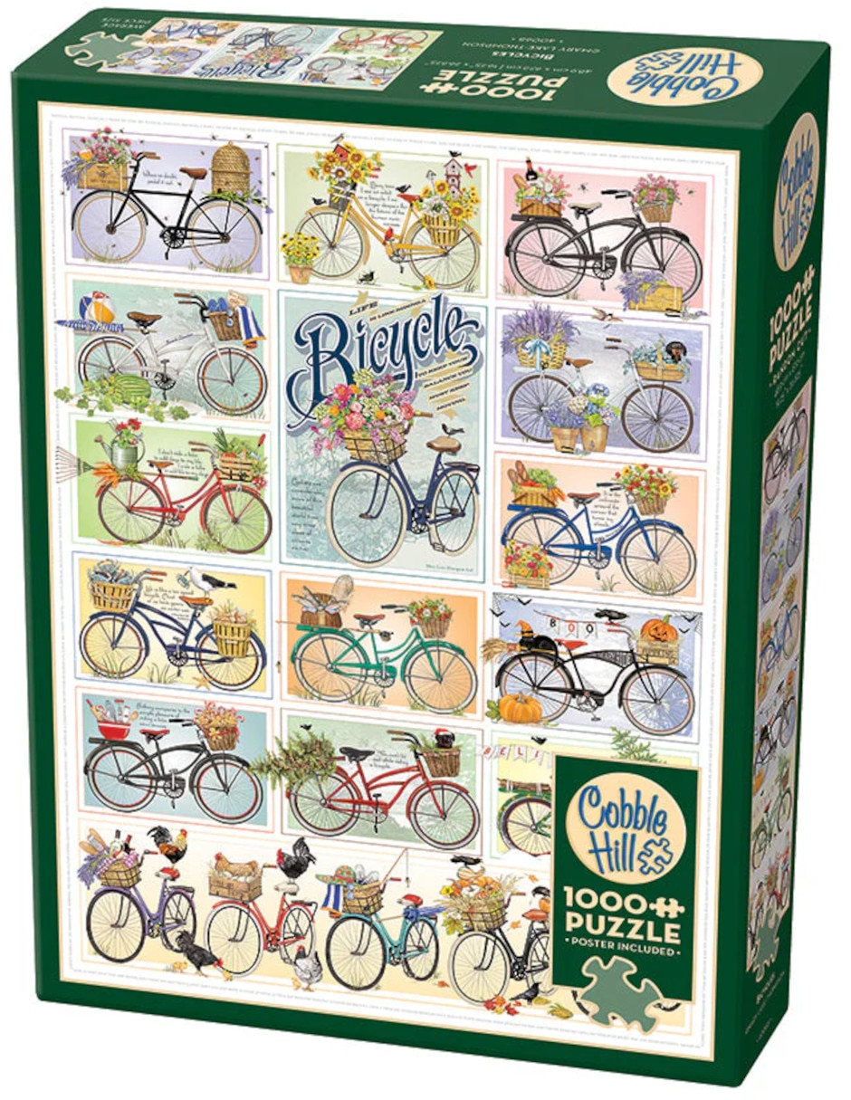 Rompecabezas Bike Art: Bicicleta Colores Bicicletas 1000 piezas Rompecabezas Bike Art: Bicicleta Colores Bicicletas 1000 piezas