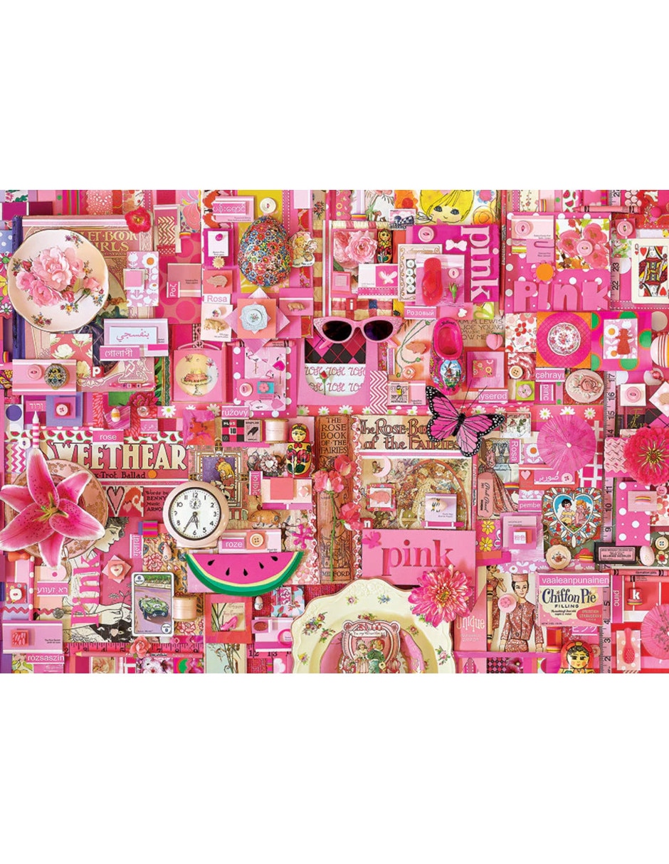 Rompecabezas Artistas Modernos Rosa Shelley Davies 1000 piezas 2