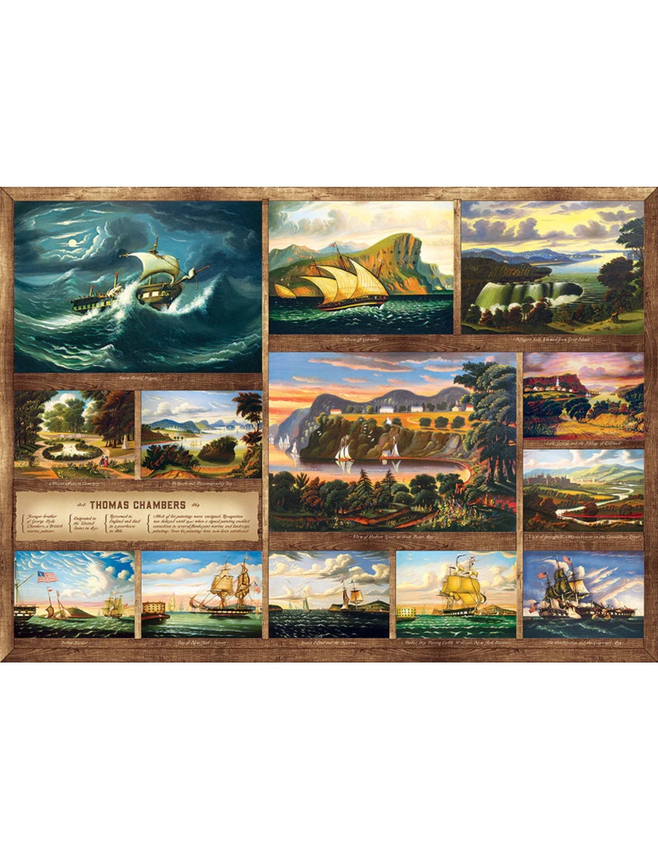Rompecabezas Artistas Modernos Galería Thomas Chambers 1000 piezas 2