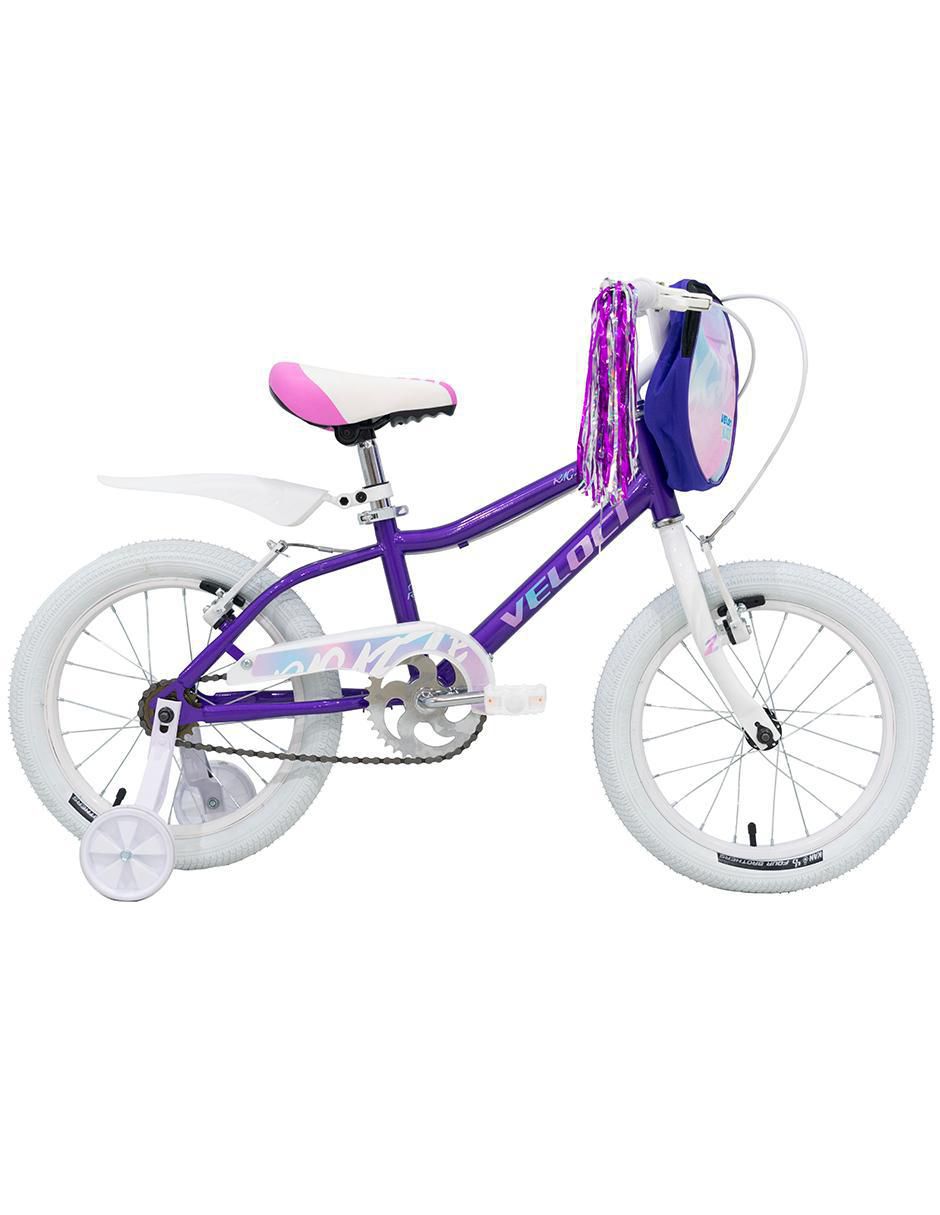 Bicicleta infantil rodada 16 para niña