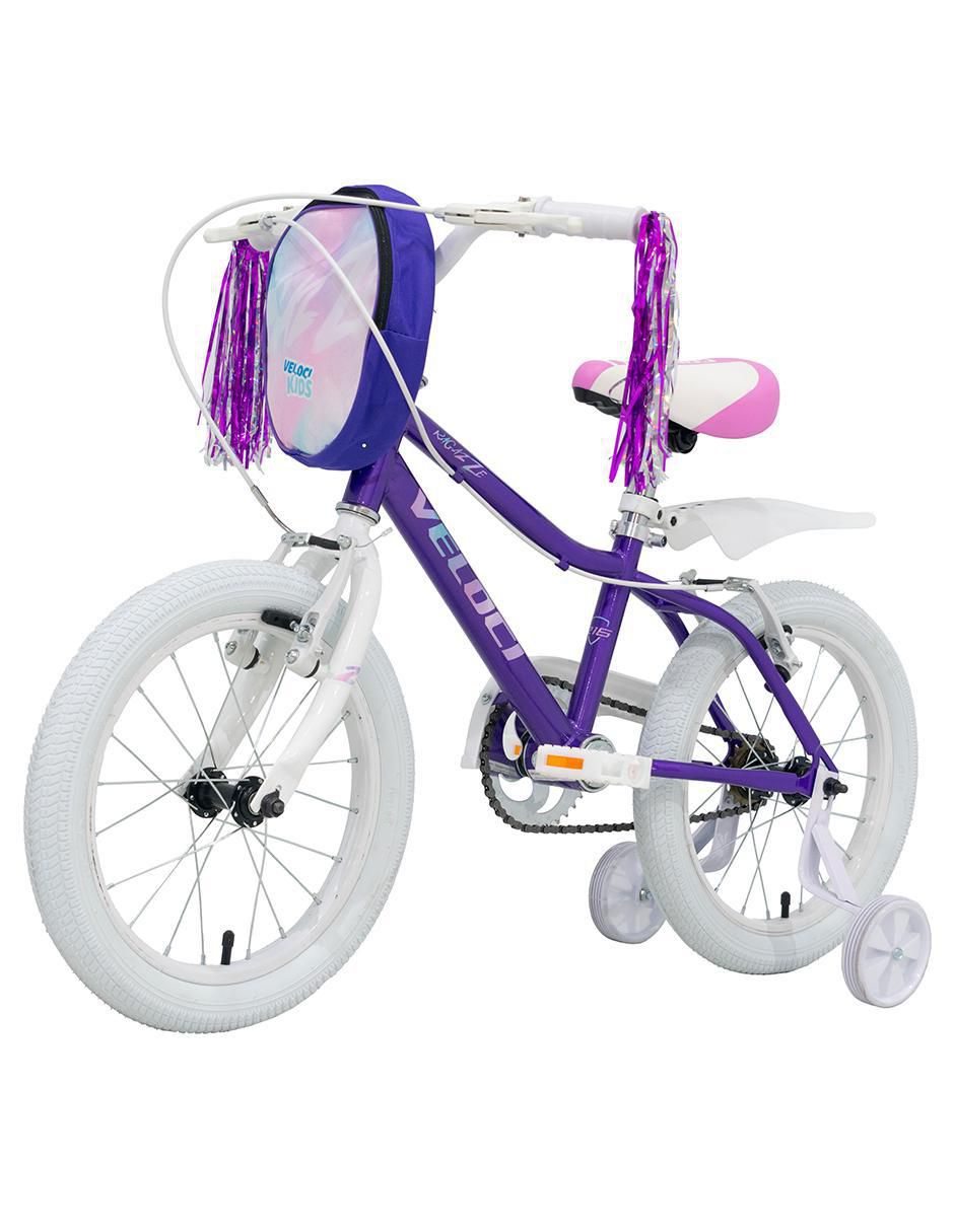 Bicicleta infantil rodada 16 para niña 4