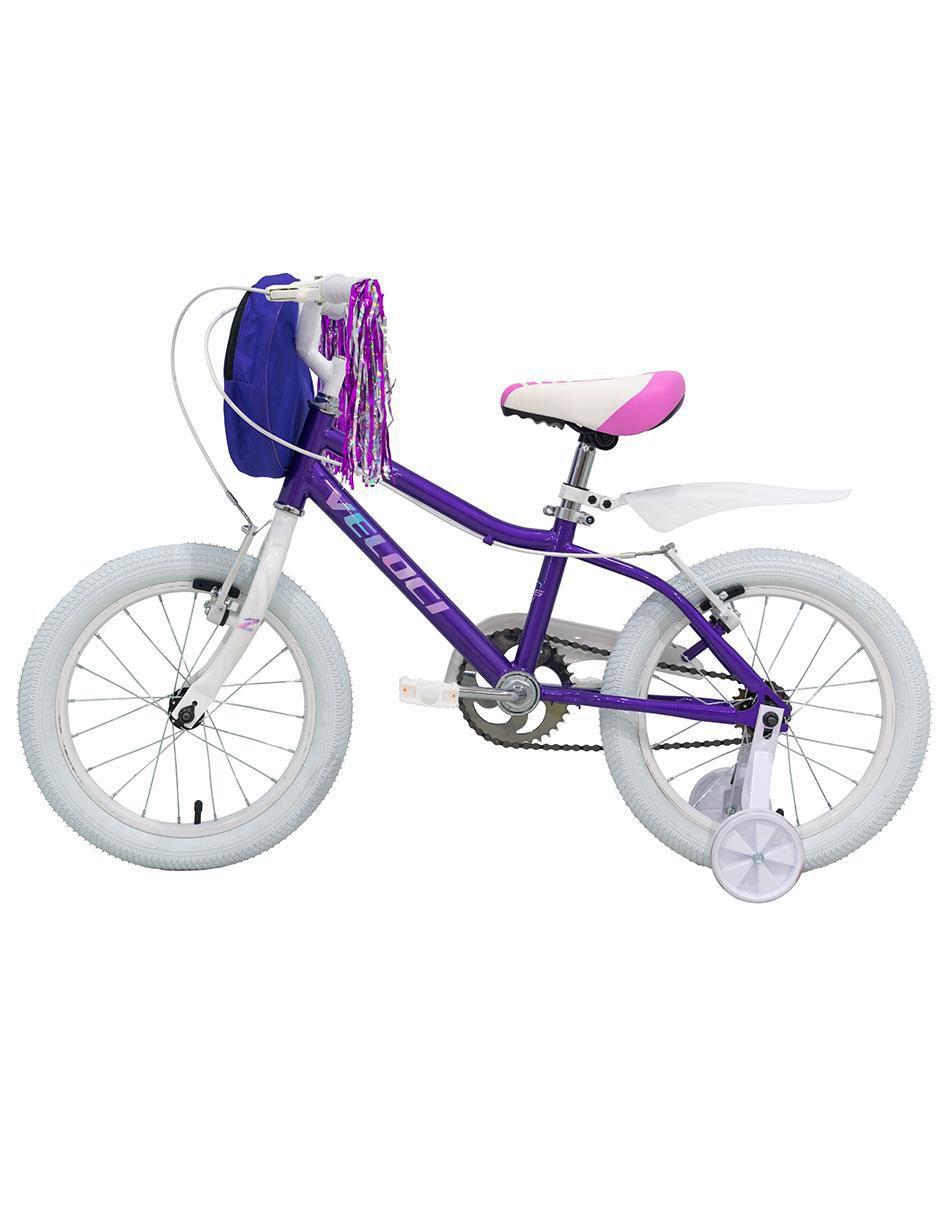 Bicicleta infantil rodada 16 para niña 8