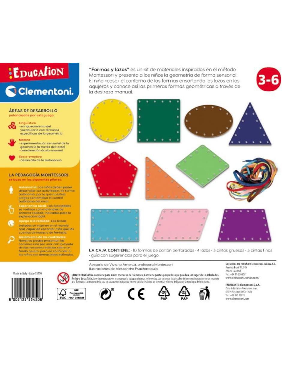 Montessori Formas Y Lazos 3