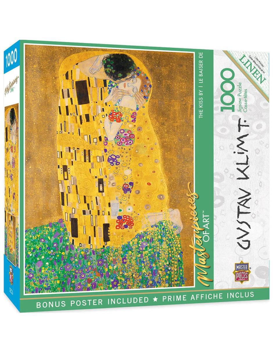 Rompecabezas Gustav Klimt, El Beso Y La Virgen The Kiss, Klimt 1000 piezas Rompecabezas Gustav Klimt, El Beso Y La Virgen The Kiss, Klimt 1000 piezas