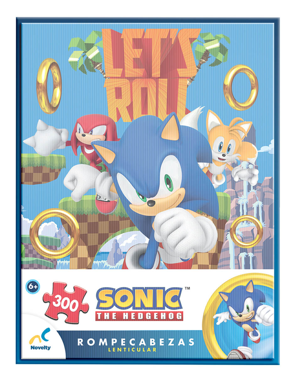 Rompecabezas Sonic Lenticular 300 piezas 3