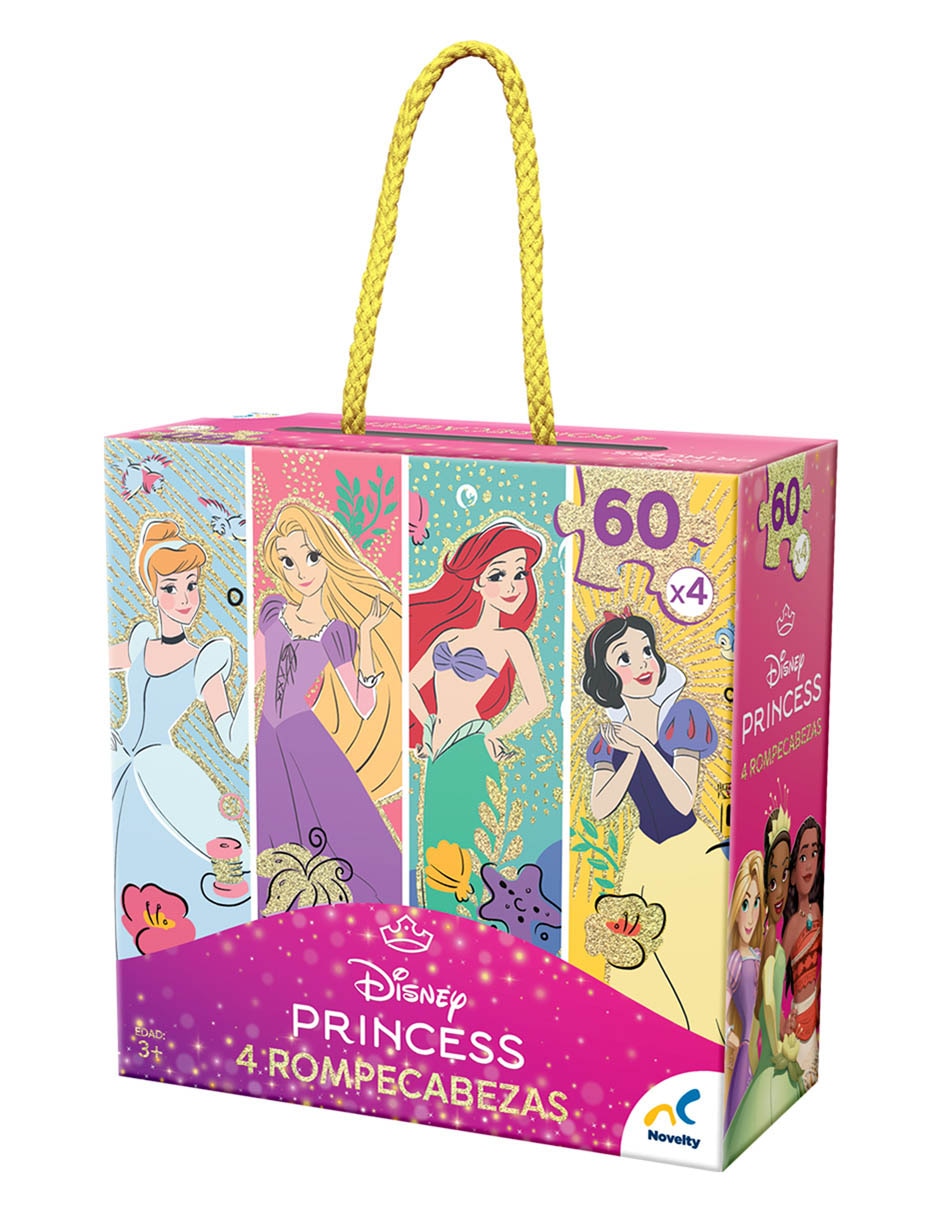 Rompecabezas Disney Princesas 4 en 1 240 piezas 6