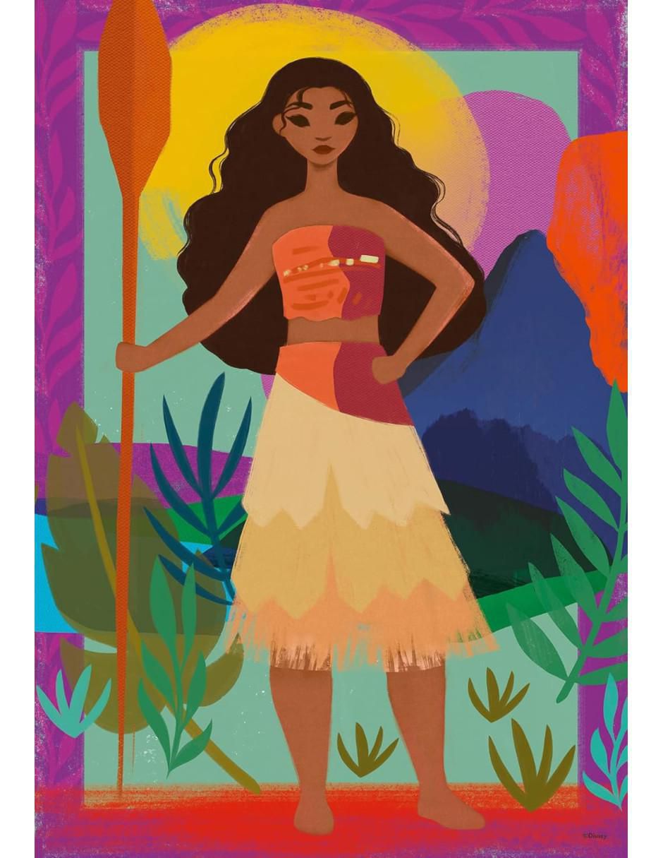 Rompecabezas Disney 100 Aniversario Moana 300 piezas 2