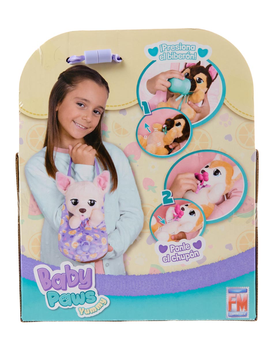 Peluche de Baby Paws Perro de 22 cm 4