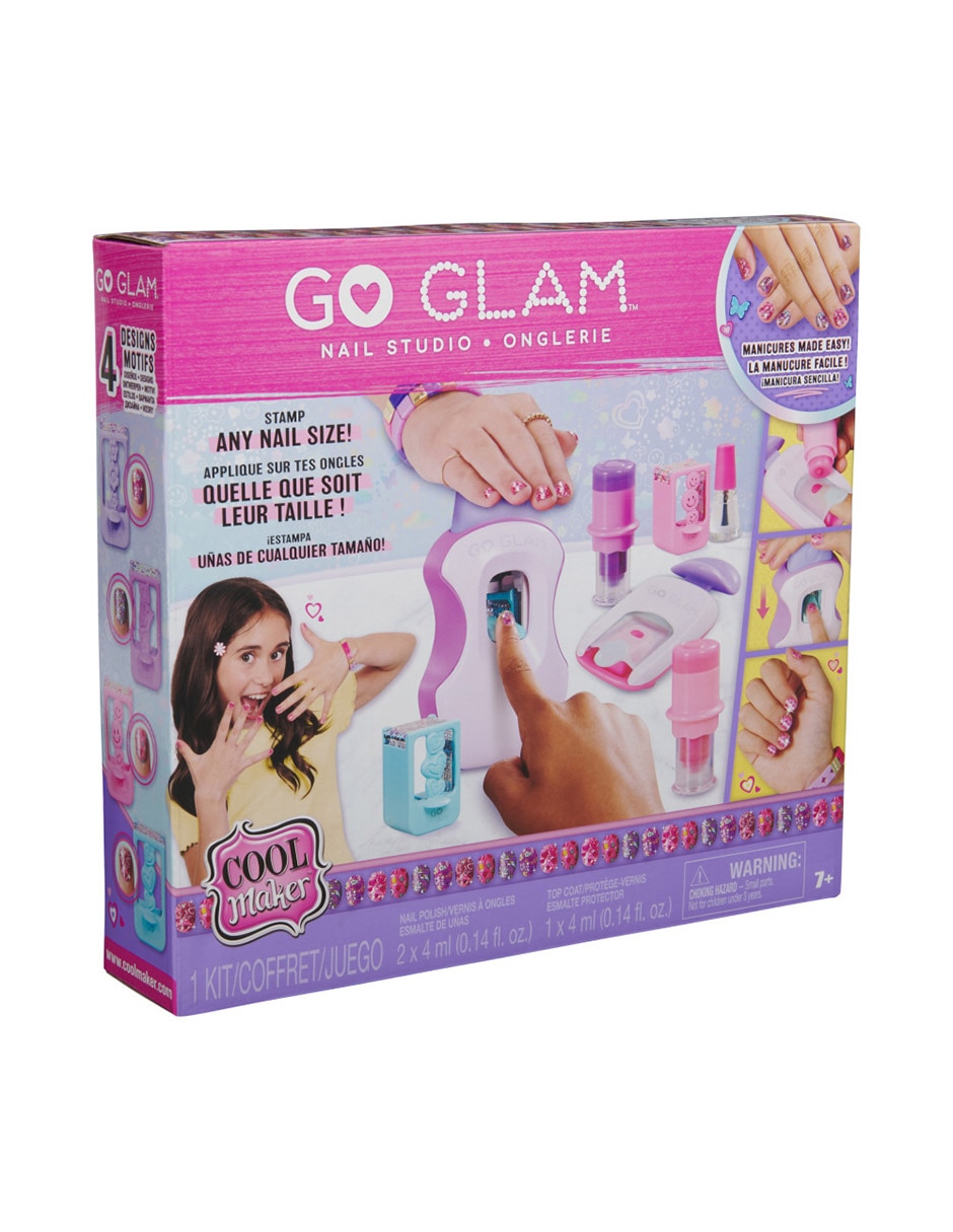 Set decoración uñas Go Glam Nail Studio 2