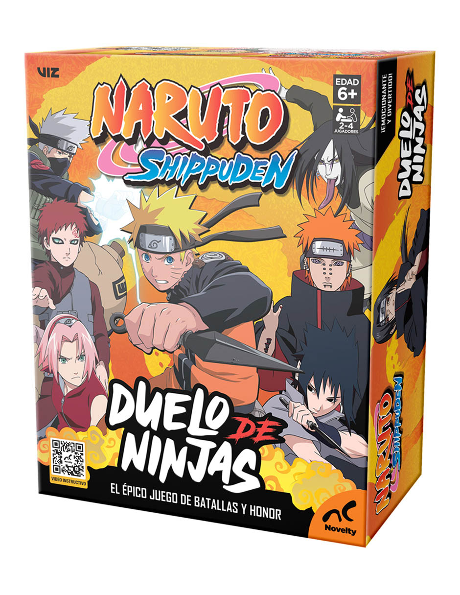 Juego de mesa Duelo de Ninjas Naruto Shippude 2
