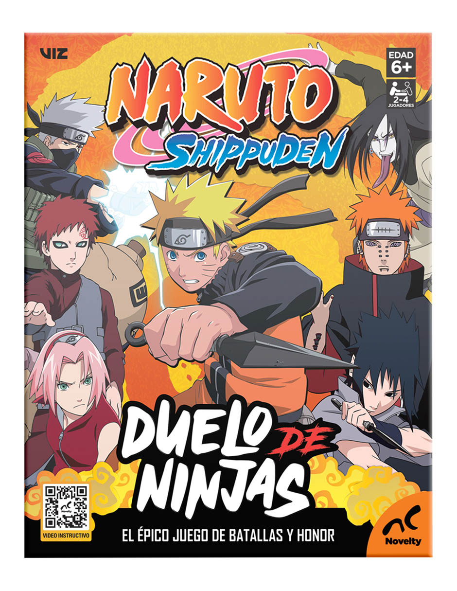 Juego de mesa Duelo de Ninjas Naruto Shippude 3