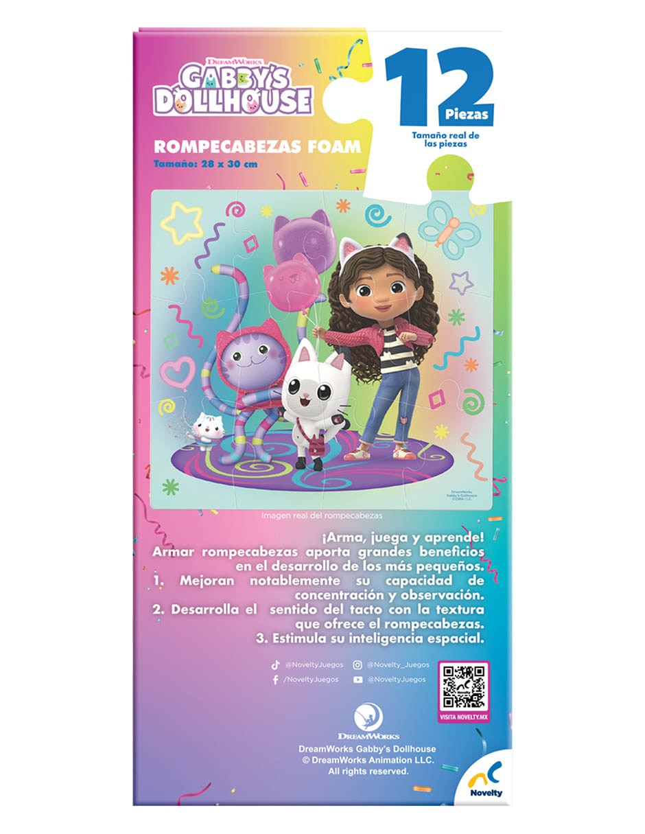Rompecabezas Gabbys's Dollhouse 12 piezas 8