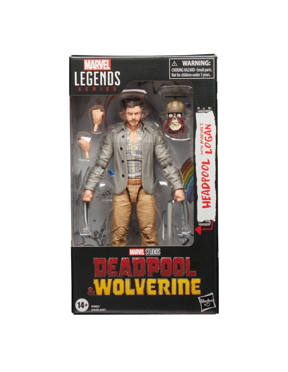 Figura de acción articulada Deadpool & Wolverine Deadpool With Headpool Collectors 2