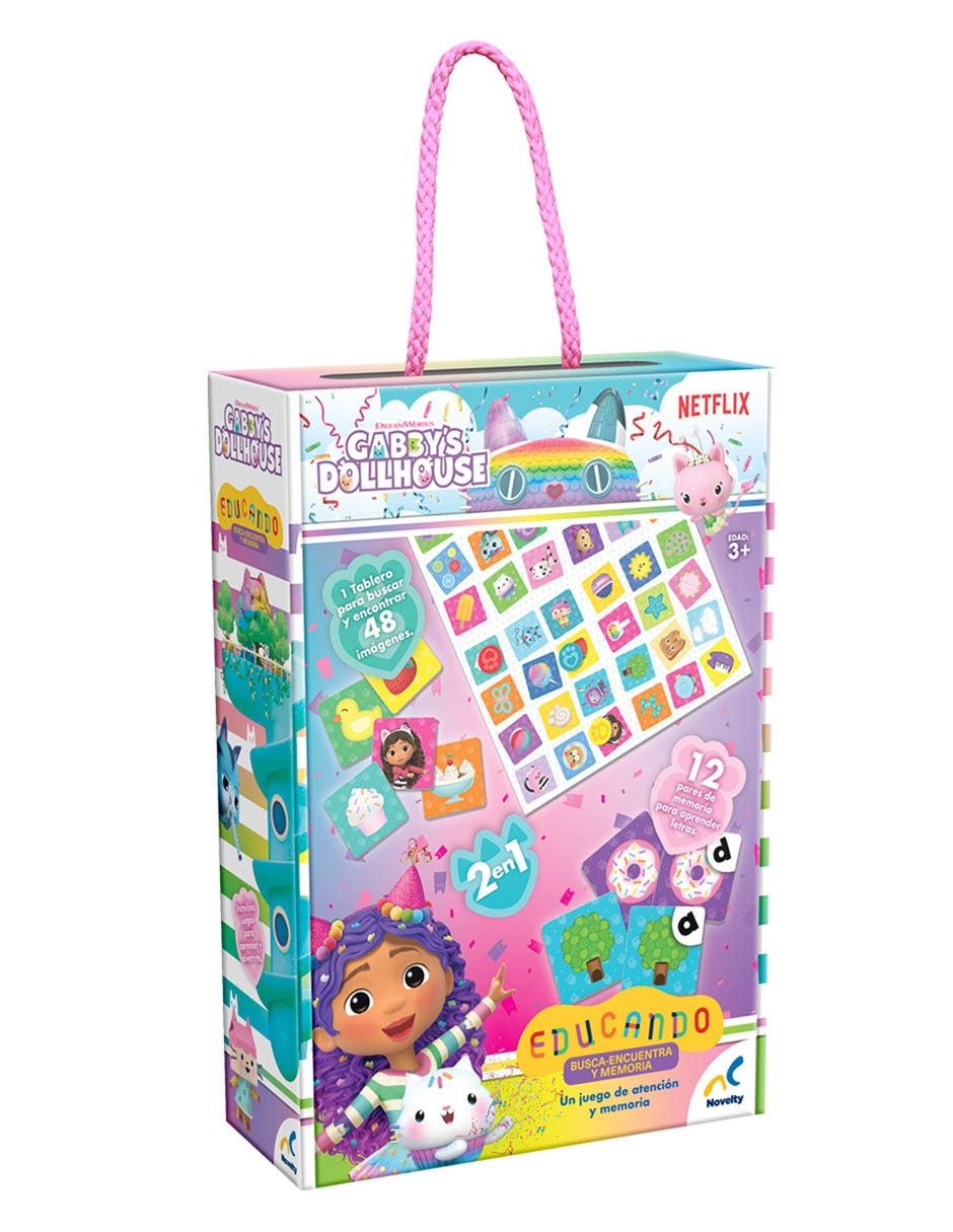 Educando: Busca encuentra y memoria Gabby's Dollhouse Novelty