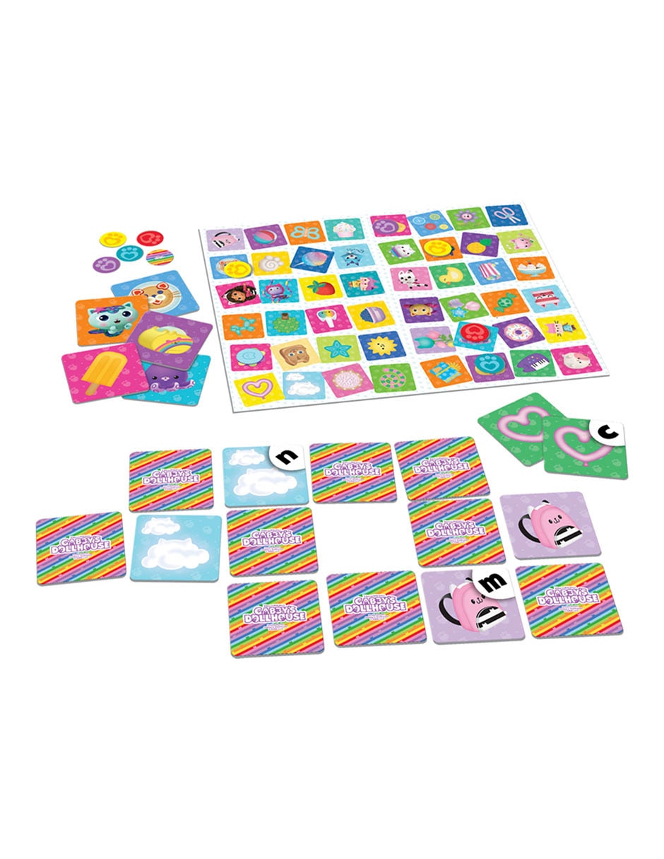 Educando: Busca encuentra y memoria Gabby's Dollhouse 5