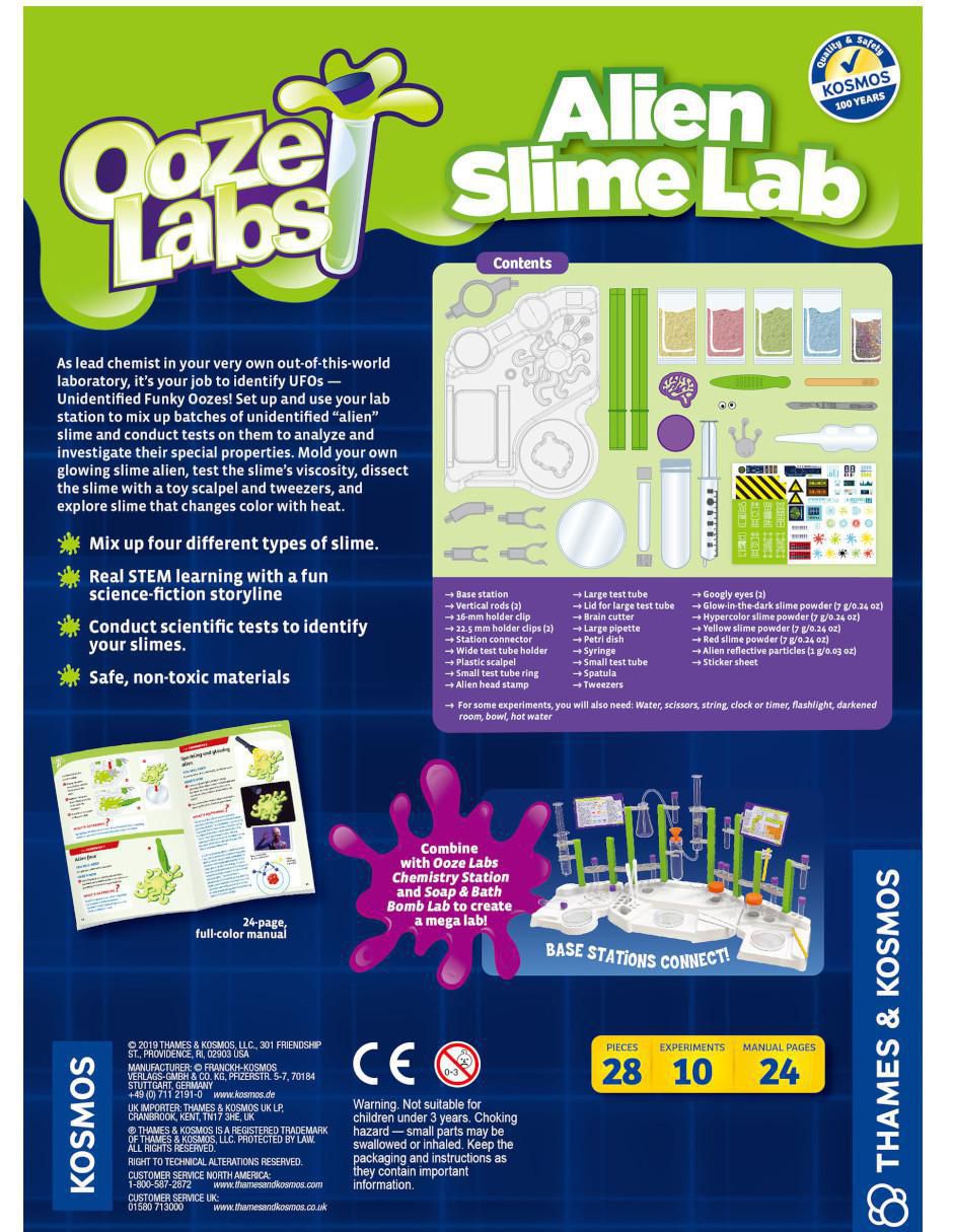 Set Laboratorio de slime alienígena 4