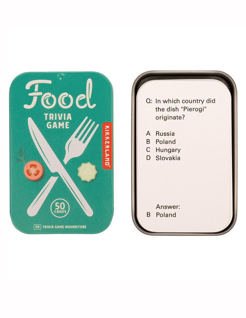 Trivia sobre comida