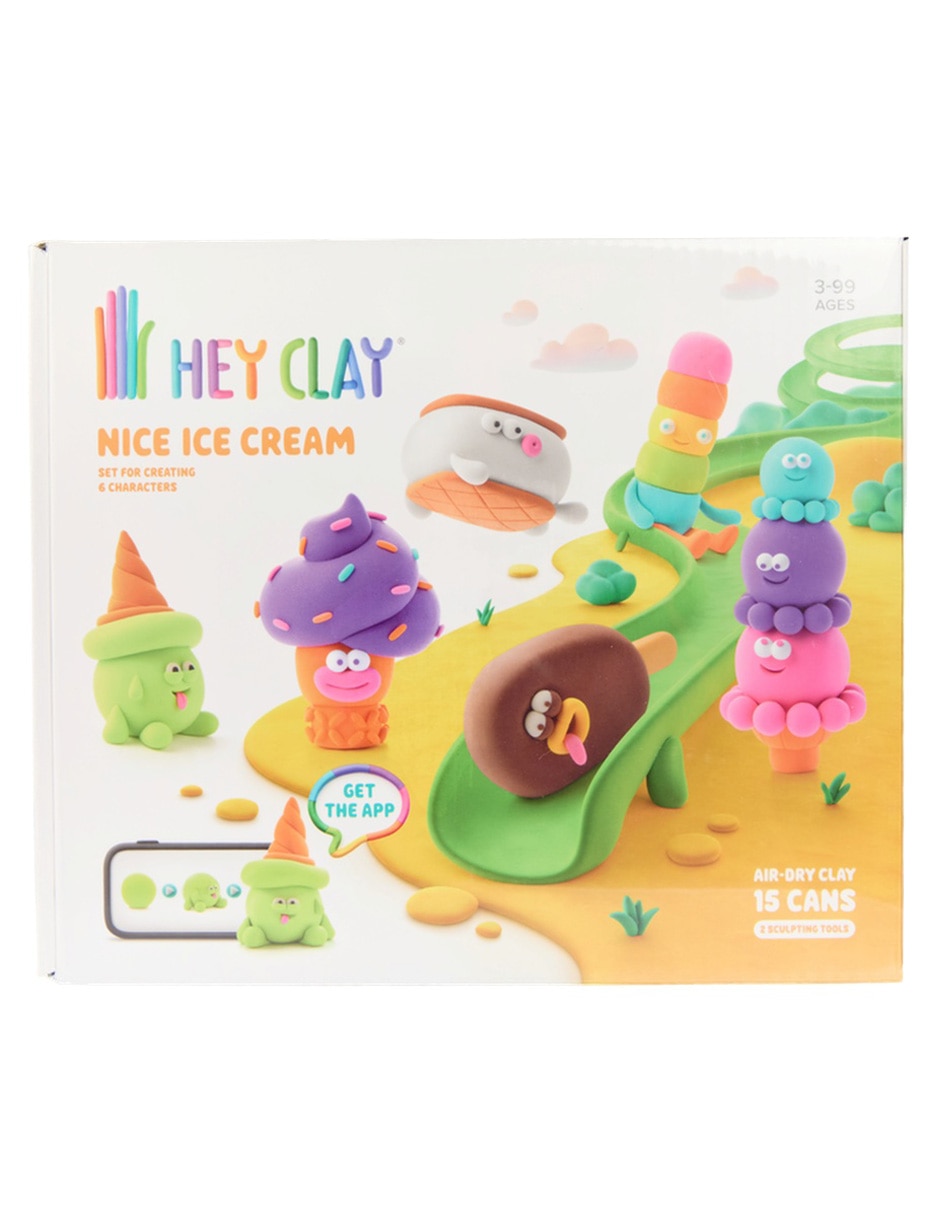 Set Arcilla Para Moldear Helados