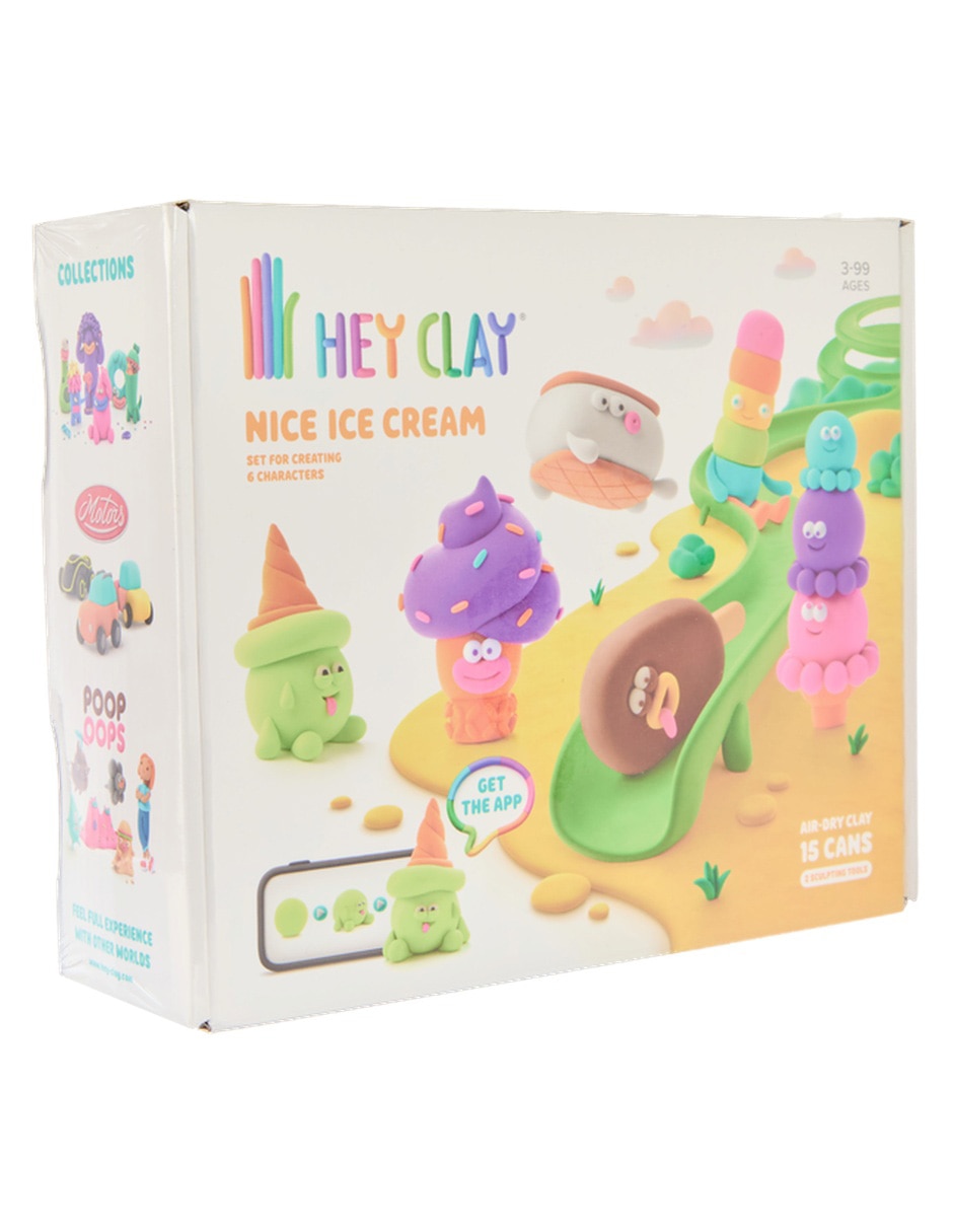 Set Arcilla Para Moldear Helados 2