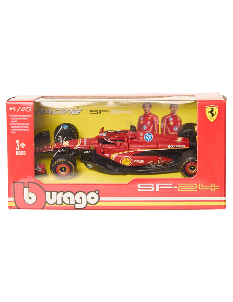 Vehículo a escala formula racing 16 Charles Leclerc 5