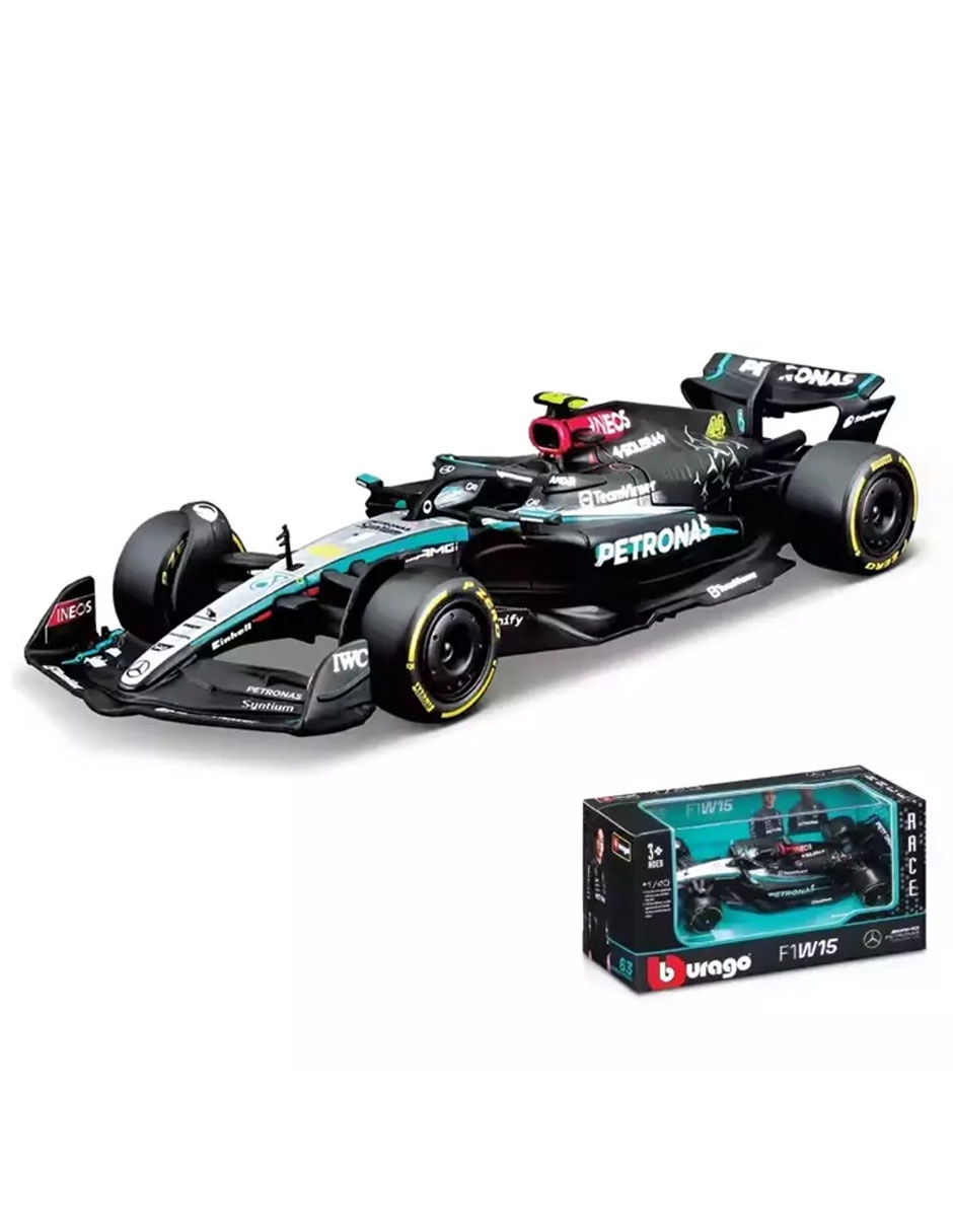 Vehículo a escala f1 w15 AMG Petronas Formula One 2
