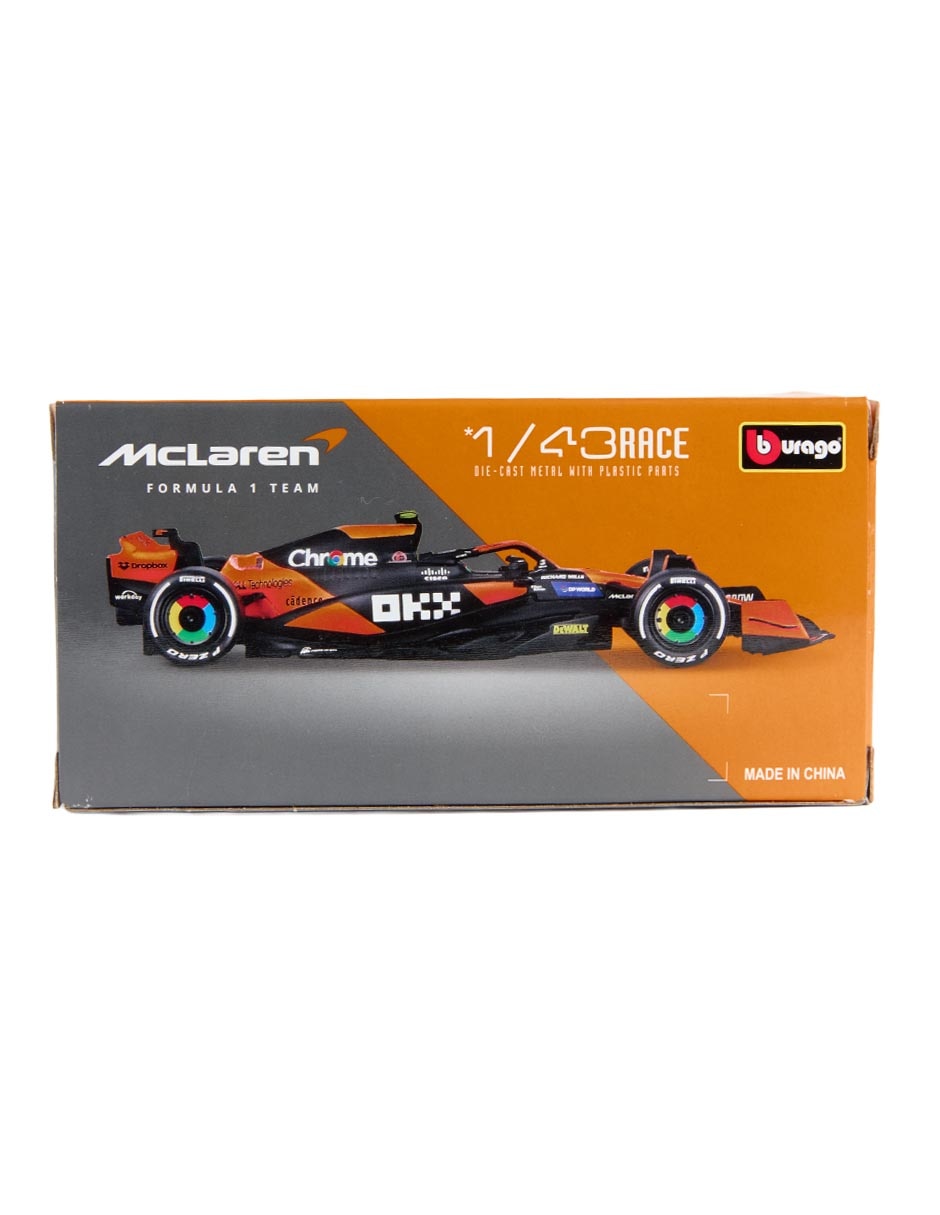 Vehículo a escala miami grand prix 2024 McLaren MCL38 6