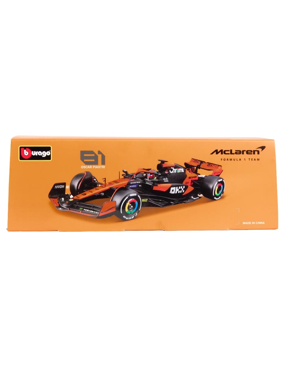 Vehículo a escala mclaren f1 team Oscar Piastri 6