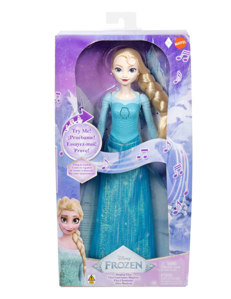 Muñeca frozen elsa canciones mágicas 3