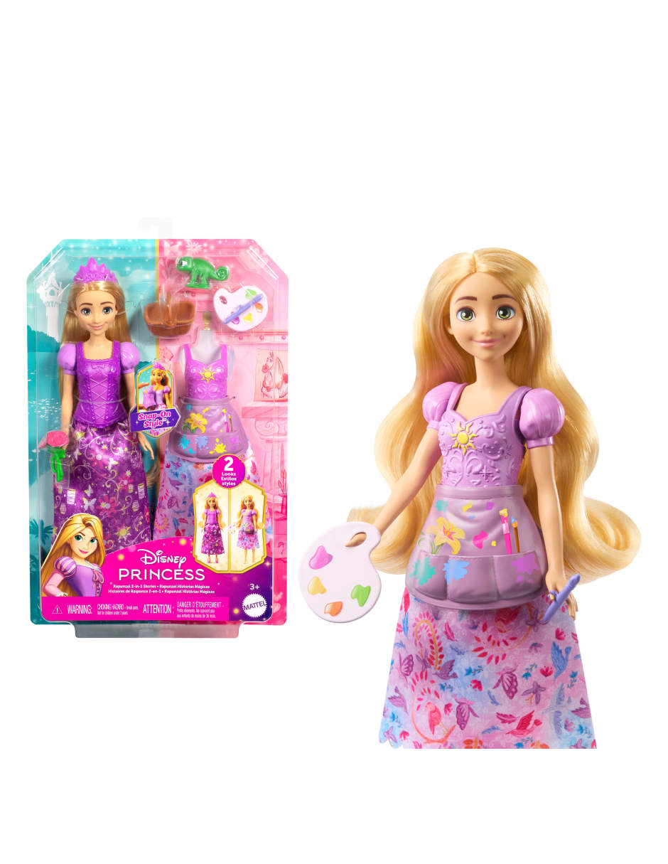 Set muñecas Princesas Rapunzel