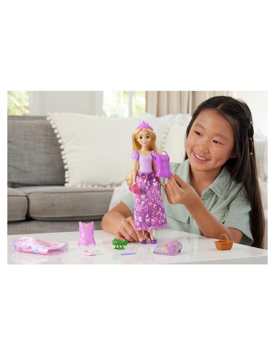 Set muñecas Princesas Rapunzel 2