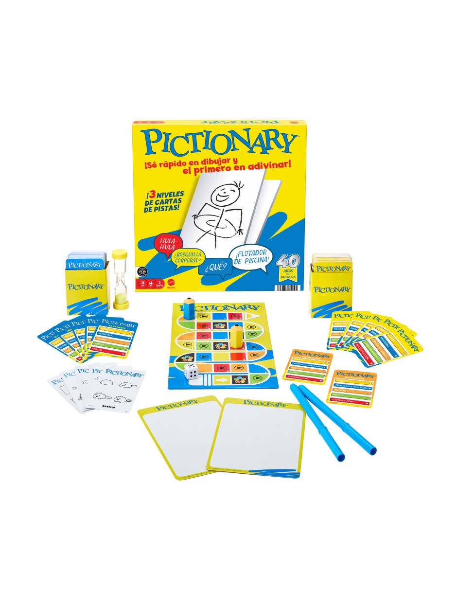 Juego mesa pictionary 8