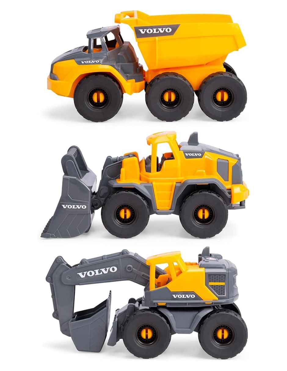 Set de vehículos Volvo 3