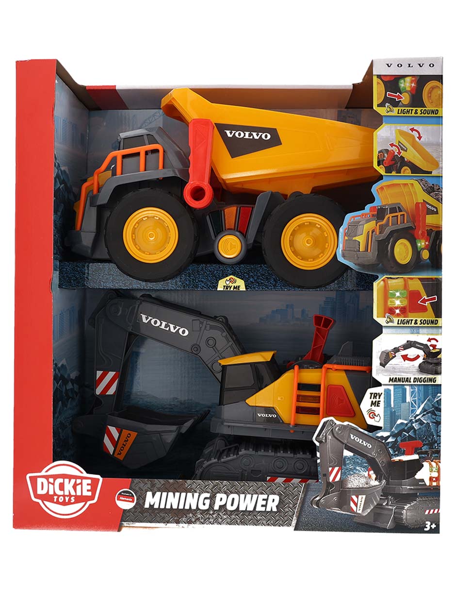 Set vehículo de construcción Volvo 8