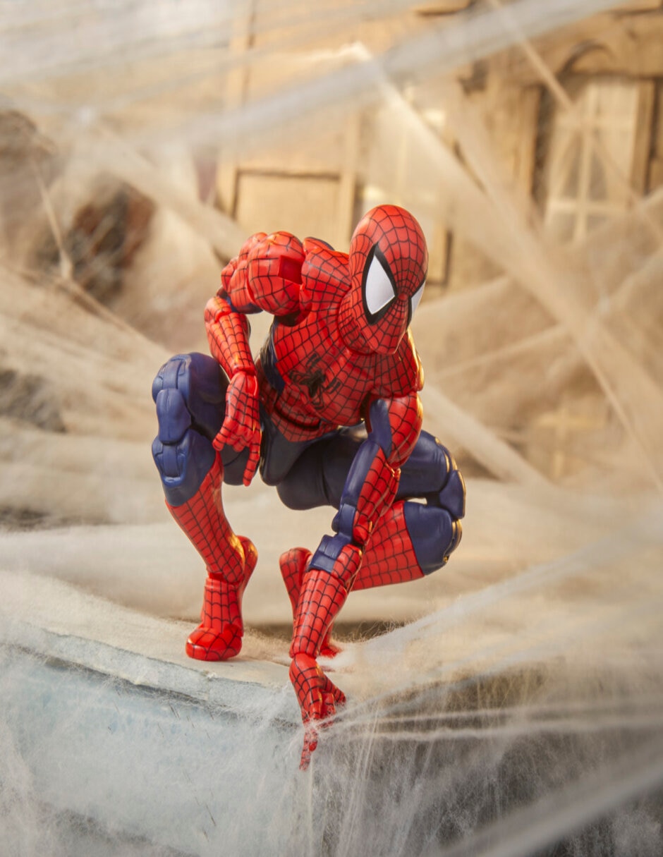 Figura de acción articulada : Legends Series Spider-Man maximum series Marvel 9
