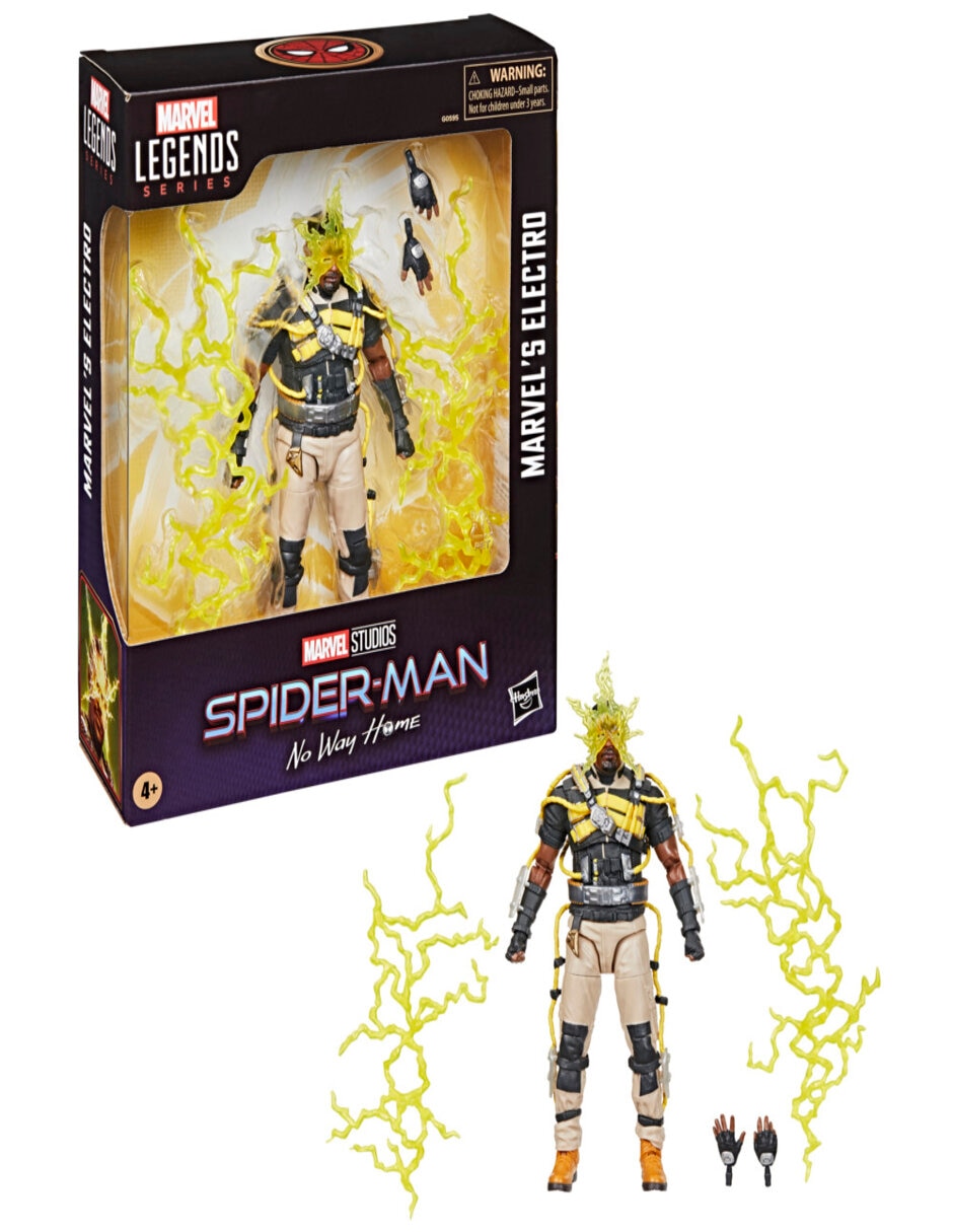 Figura de acción articulada Spider-Man: No Way Home Electro Collectors 4