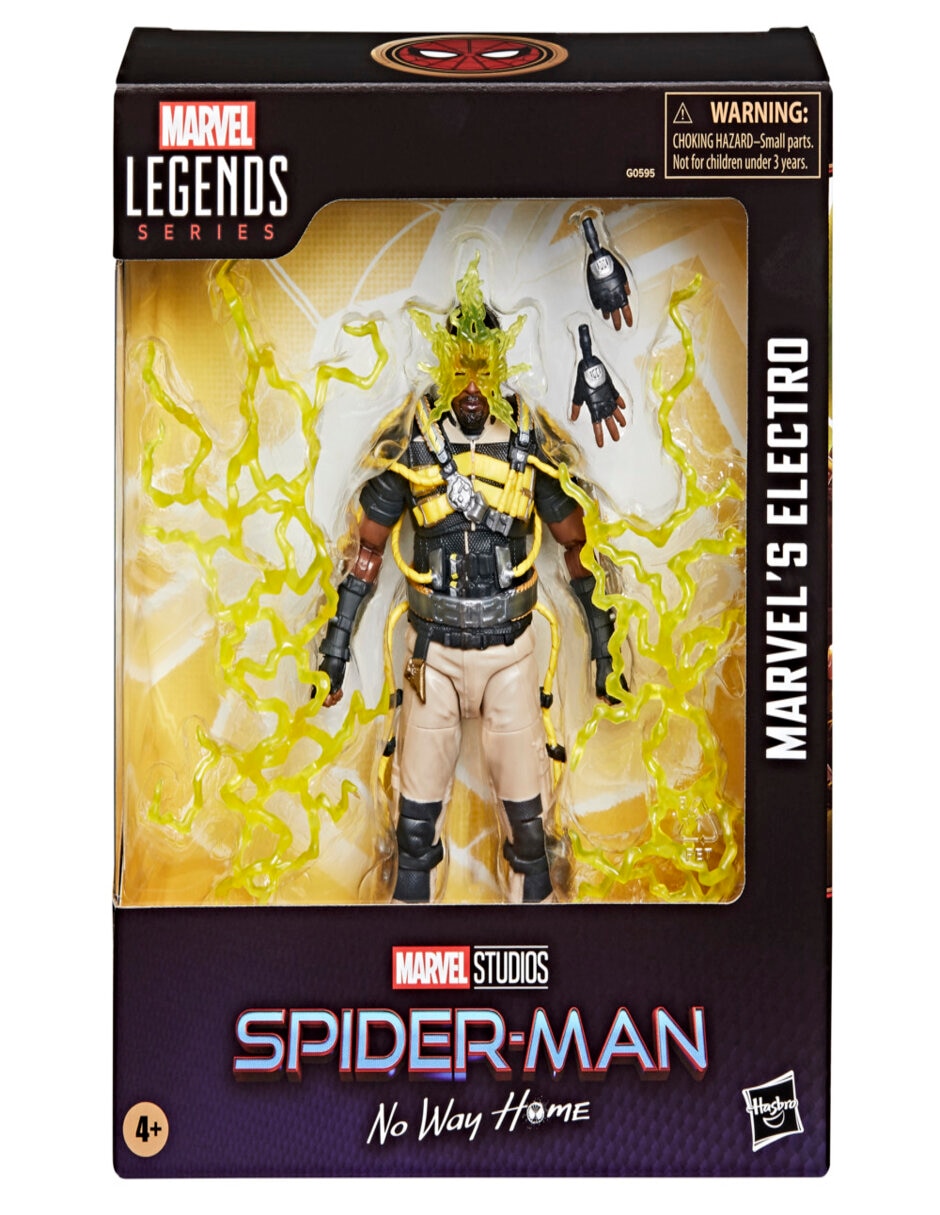 Figura de acción articulada Spider-Man: No Way Home Electro Collectors 6