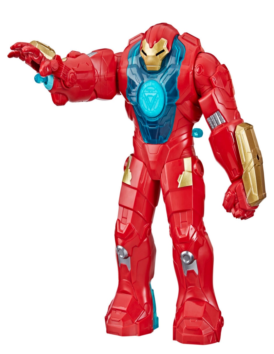 Figura de acción articulada VenomVersus Hulkbuster y Iron Man especial 4