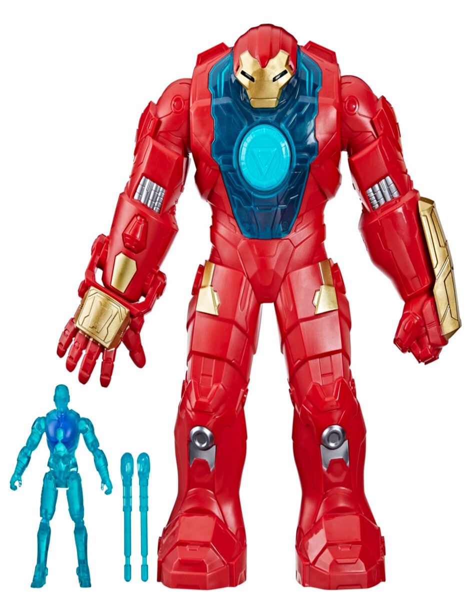 Figura de acción articulada VenomVersus Hulkbuster y Iron Man especial 8