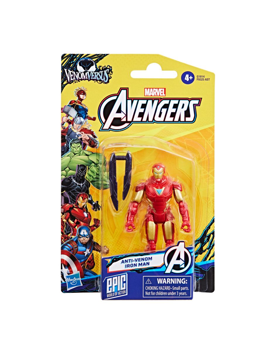 Figura de acción articulada VenomVersus Iron Man especial 2