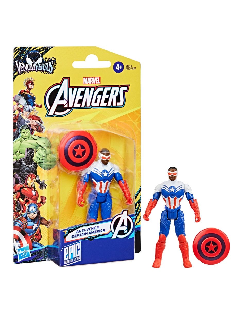Figura de acción articulada Venomversus Captain America: San Wilson Especial 3