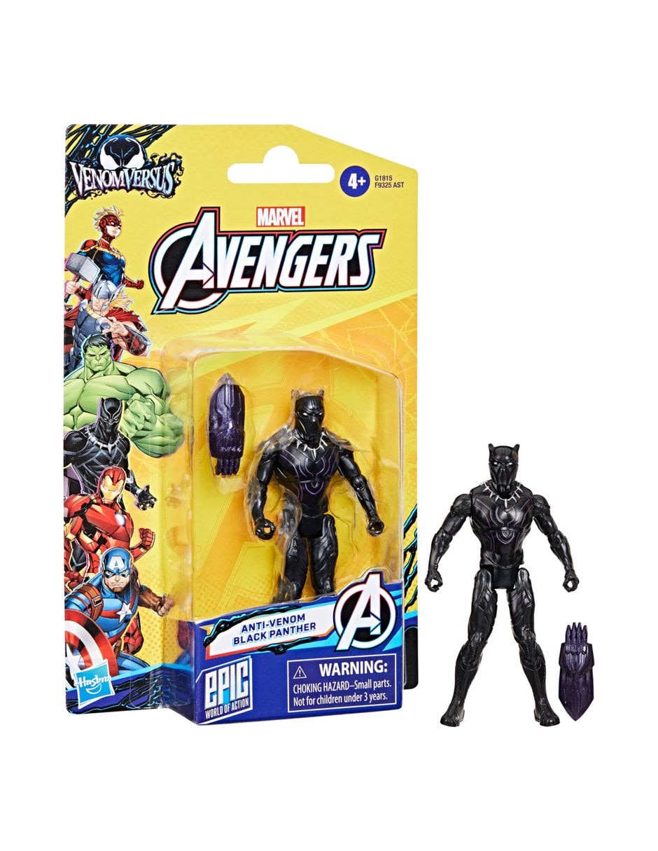 Figura de acción articulada VenomVersus Black Panther especial 3