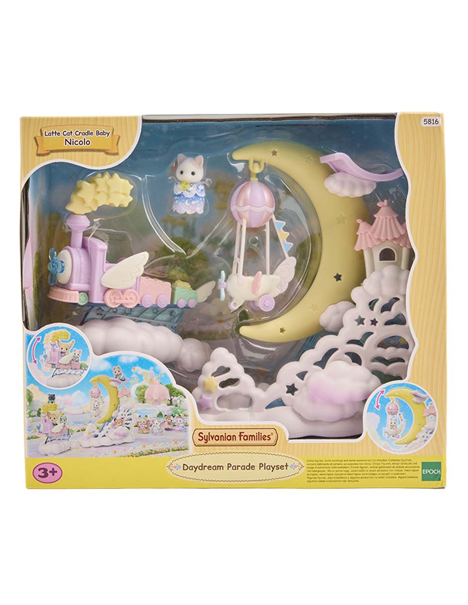 Set muñecas Latte cat cradle baby daydream parade playset 6