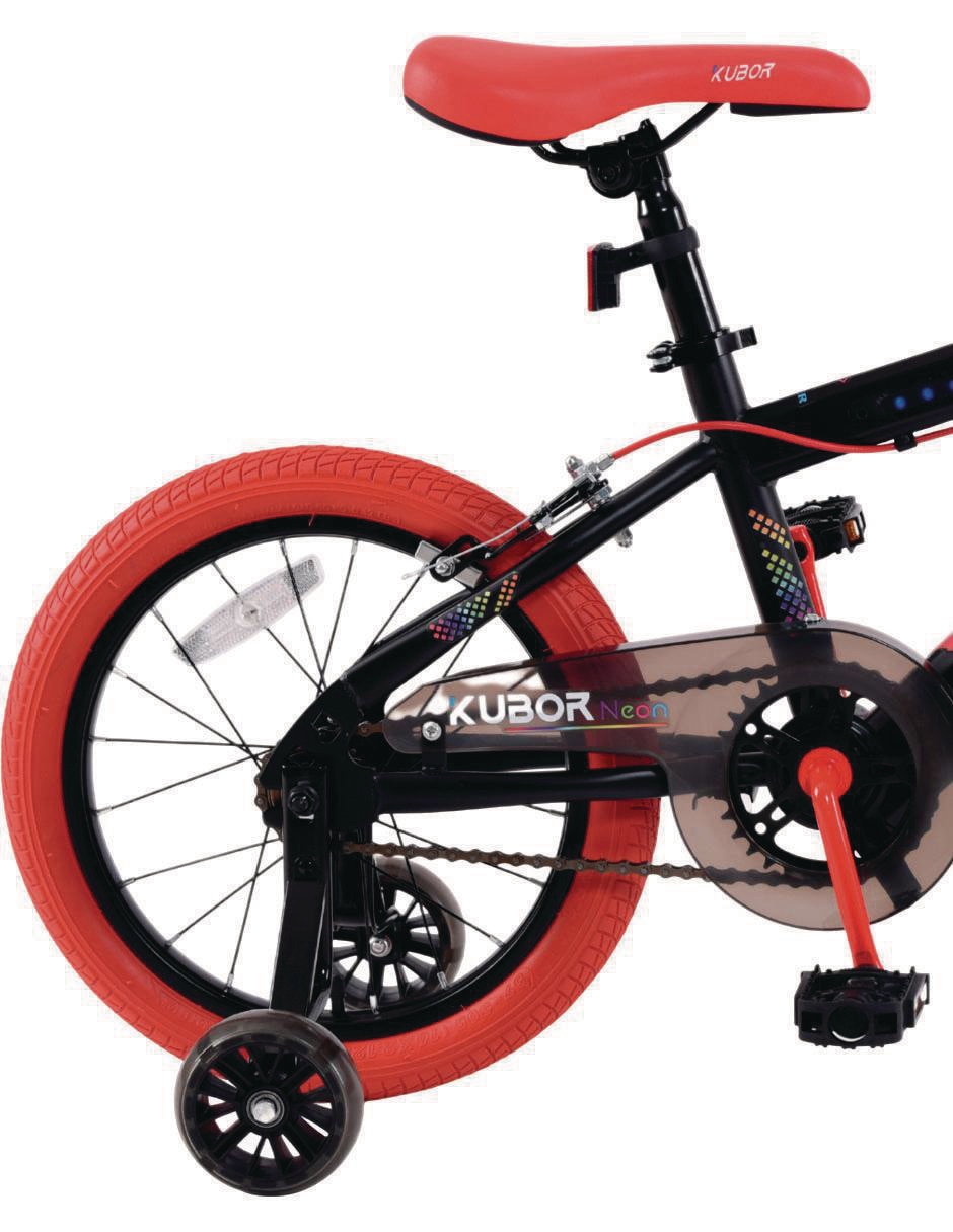 Bicicleta infantil Kubor rodada 16 Neon unisex