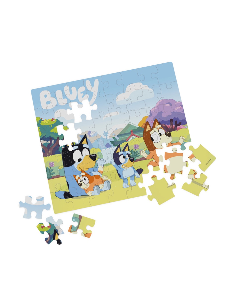 Rompecabezas Bluey y Bingo 48 piezas