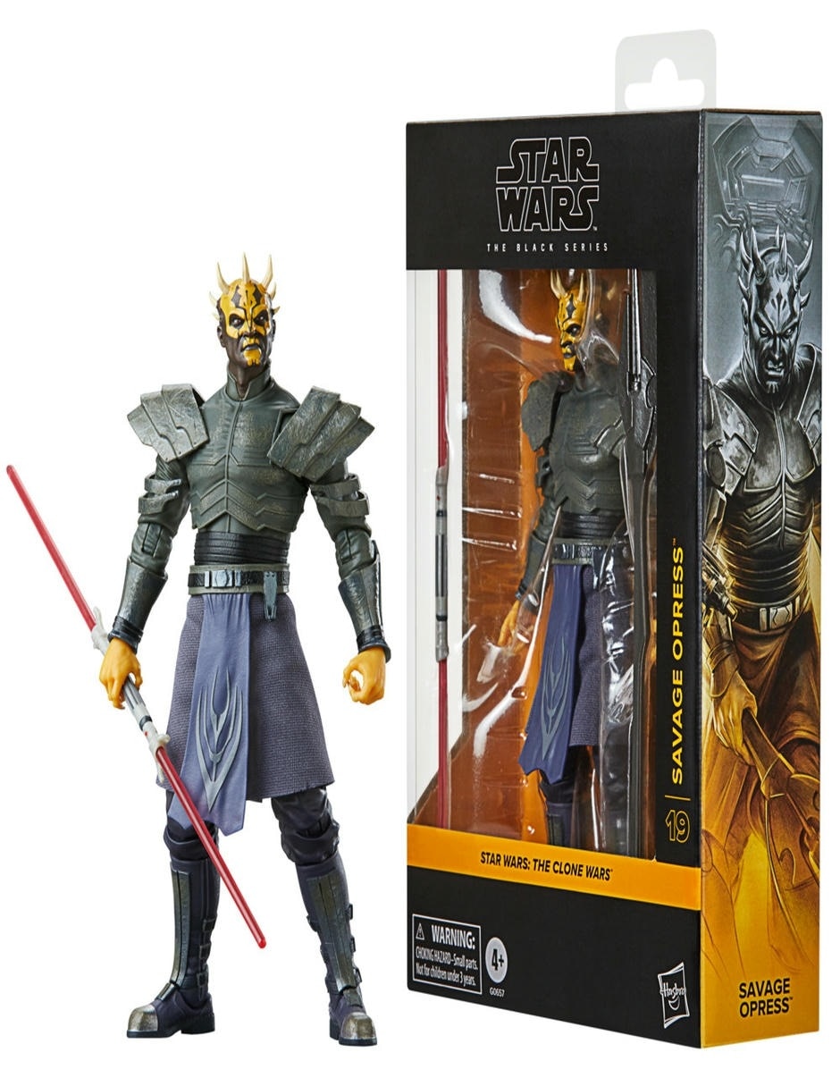 Figura de acción articulada The Black Series Savage Opress 3