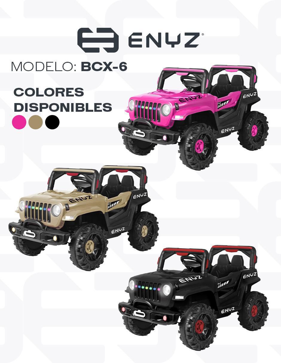 Automóvil montable Jeep recargable 7