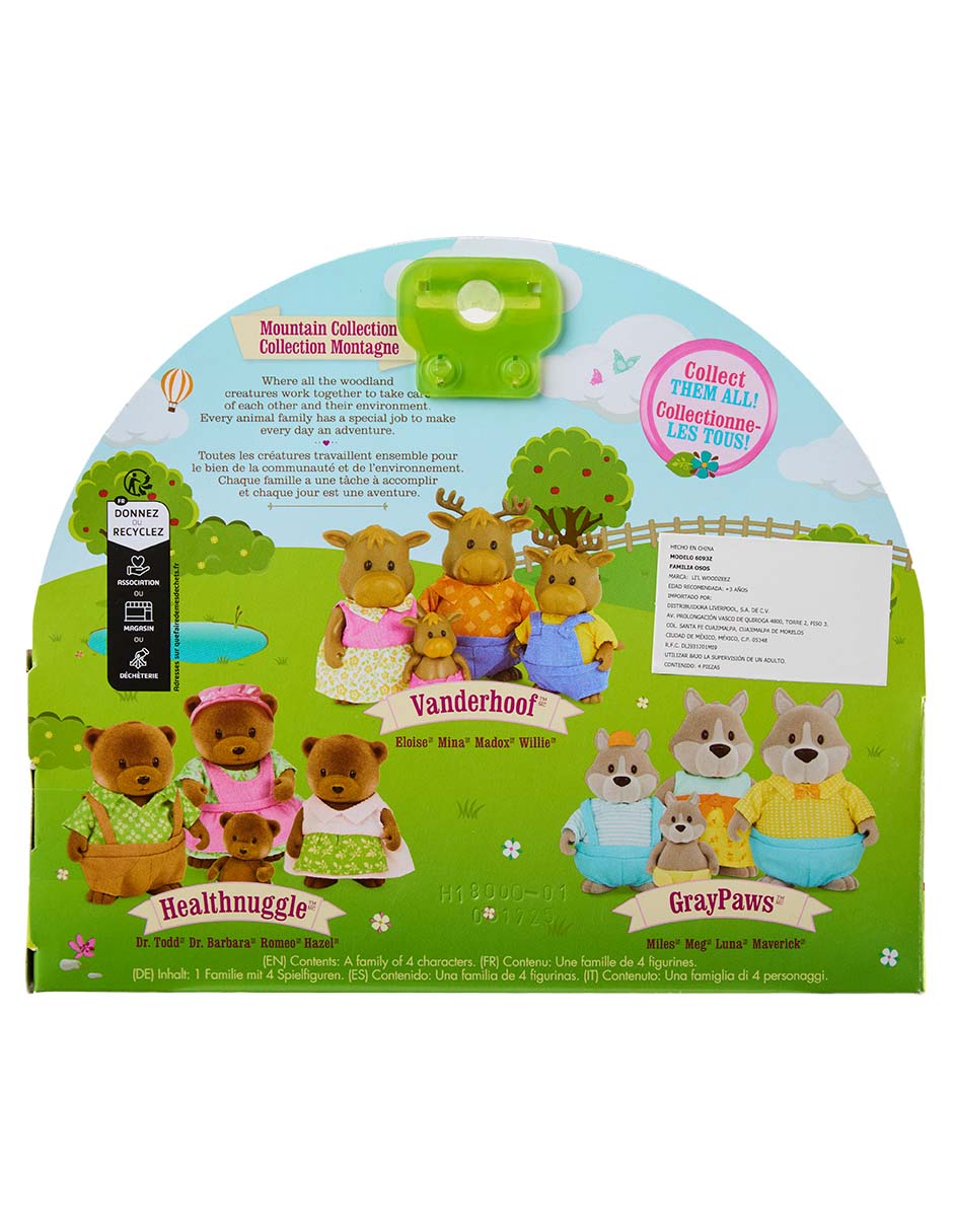 Set muñecas Familia de Osos 3