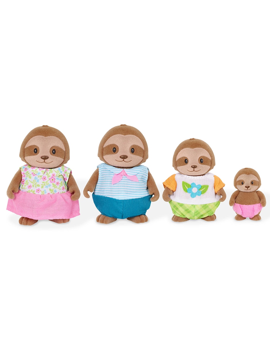Set muñecas Familia de perezosos 2