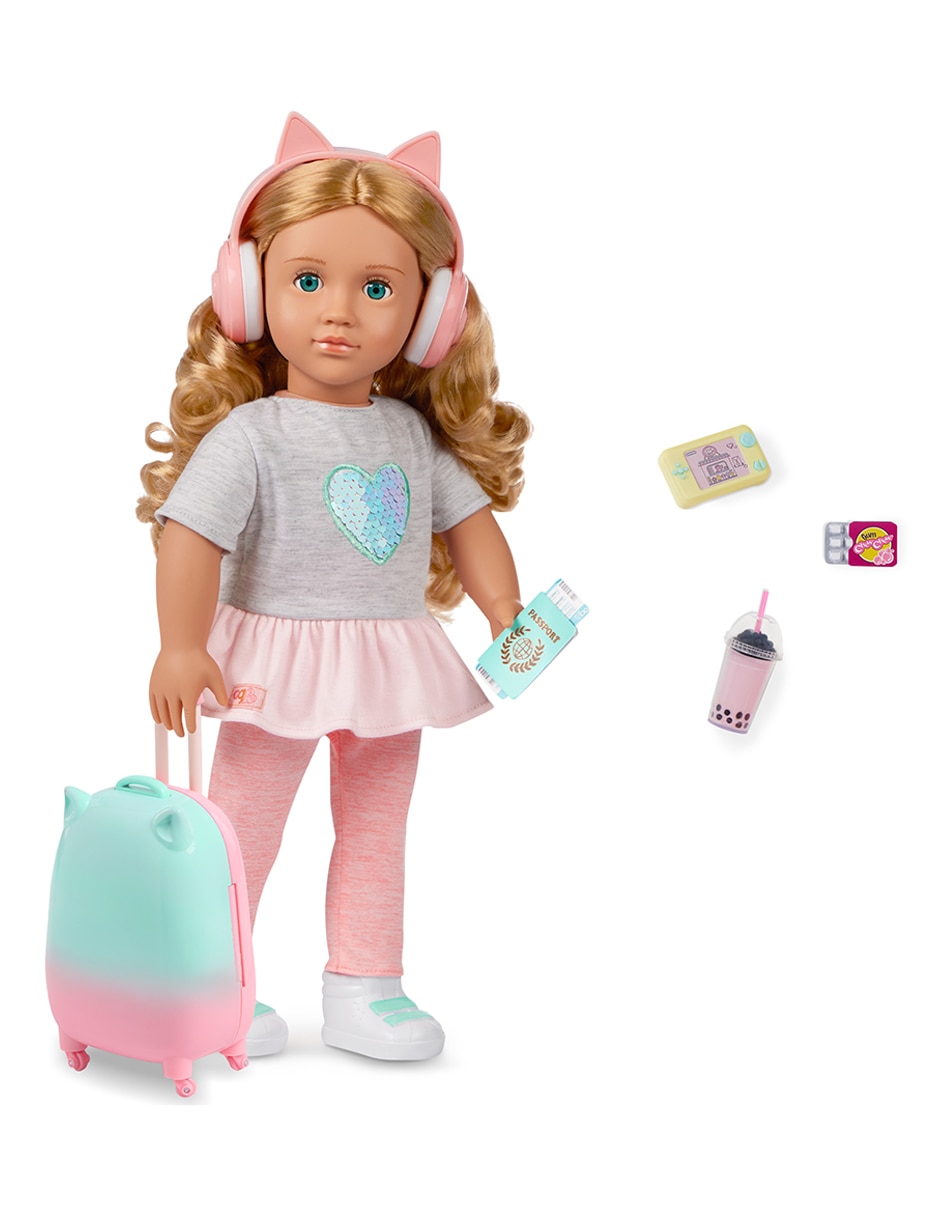 Muñeca viajera Linzi